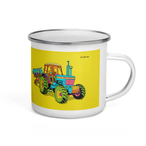 Furrow & Fields Ford 9700 Pop Art | Enamel Mug Quality Farmers Merch