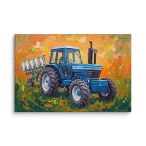 Furrow & Fields Ford 9700 Splash Art | Canvas Quality Farmers Merch
