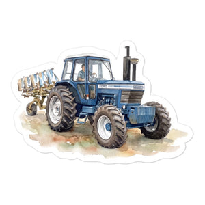Furrow & Fields Ford 9700 Watercolor | Bubble-free stickers Quality Farmers Merch