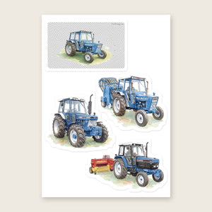 Ford Watercolour No. 2 | Kiss-Cut Sticker Sheet