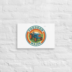 Furrow & Fields Fordson Major Retro Badge | Canvas Quality Farmers Merch