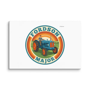 Furrow & Fields Fordson Major Retro Badge | Canvas Quality Farmers Merch
