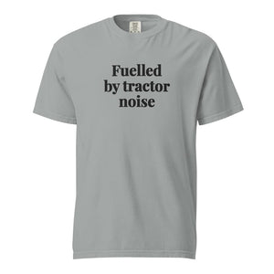 Furrow & Fields Granite / S Fuelled by Tractor Noise | Unisex Premium T-shirt Quality Farmers Merch