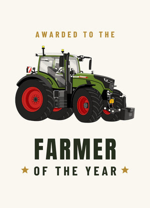 Furrow & Fields Greeting Card Farmer of the Year Fendt 728 Vario | Greeting Card Quality Farmers Merch