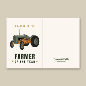 Furrow & Fields Greeting Card Farmer of the Year Ferguson FE 35 | Greeting Card Quality Farmers Merch