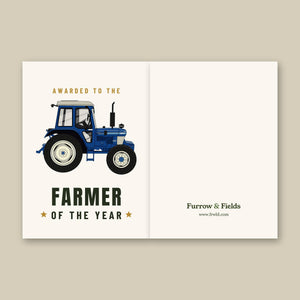 Furrow & Fields Greeting Card Farmer of the Year Ford 6610 | Greeting Card Quality Farmers Merch