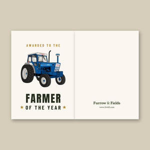 Furrow & Fields Greeting Card Farmer of the Year Ford 7000 | Greeting Card Quality Farmers Merch
