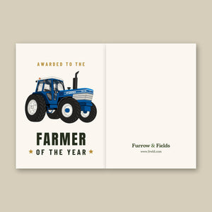 Furrow & Fields Greeting Card Farmer of the Year Ford TW 35 | Greeting Card Quality Farmers Merch
