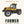 Furrow & Fields Greeting Card Farmer of the Year JCB Fastrac 3190 Cartoon | Greeting Card Quality Farmers Merch