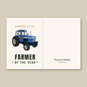 Furrow & Fields Greeting Card Farmer of the Year Leyland 2100 | Greeting Card Quality Farmers Merch