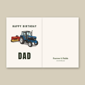 Furrow & Fields Greeting Card Happy Birthday Dad Ford 6640 SLE | Greeting Card Quality Farmers Merch