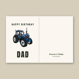 Furrow & Fields Greeting Card Happy Birthday Dad Ford 7710 | Greeting Card Quality Farmers Merch