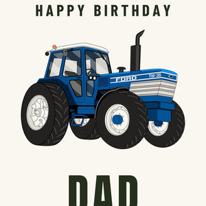 Furrow & Fields Greeting Card Happy Birthday Dad Ford TW 35 | Greeting Card Quality Farmers Merch