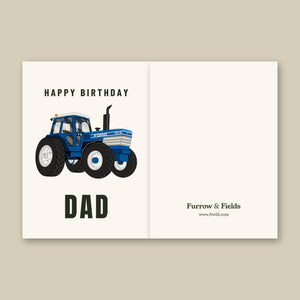 Furrow & Fields Greeting Card Happy Birthday Dad Ford TW 35 | Greeting Card Quality Farmers Merch