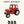 Furrow & Fields Greeting Card Happy Birthday Dad Massey Ferguson 135 with cab | Greeting Card Quality Farmers Merch