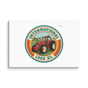 Furrow & Fields International 1255 XL Retro Badge | Canvas Quality Farmers Merch