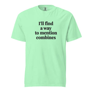 Furrow & Fields Island Reef / S I'll Find a Way to Mention Combines | Unisex Premium T-shirt Quality Farmers Merch
