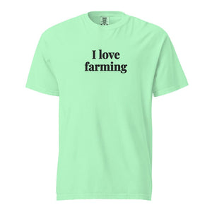 Furrow & Fields Island Reef / S I Love Farming | Unisex Premium T-shirt Quality Farmers Merch