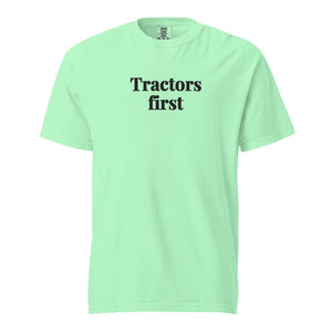 Furrow & Fields Island Reef / S Tractors First | Unisex Premium T-shirt Quality Farmers Merch