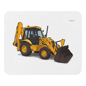 Furrow & Fields JCB 3CX Sitemaster Plus | Mouse Mat Quality Farmers Merch