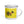 Furrow & Fields JCB 3CX Sitemaster SRS Pop Art | Enamel Mug Quality Farmers Merch