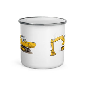 Furrow & Fields JCB 806 | Enamel Mug Quality Farmers Merch