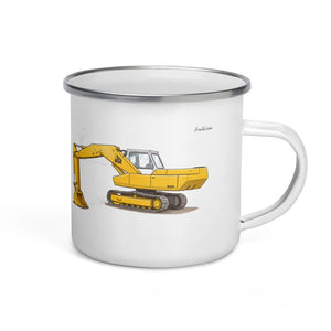 Furrow & Fields JCB 806 | Enamel Mug Quality Farmers Merch