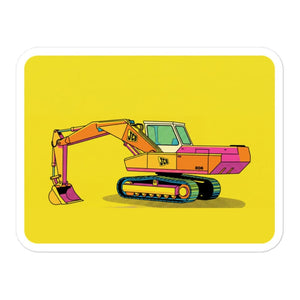 Furrow & Fields JCB 806 Pop Art | Bubble-free stickers Quality Farmers Merch
