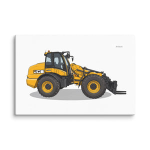 Furrow & Fields JCB TM420 | Canvas Quality Farmers Merch