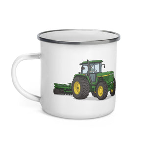 Furrow & Fields John Deere 4955 Illustration | Enamel Mug Quality Farmers Merch