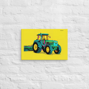 Furrow & Fields John Deere 4955 Pop Art | Canvas Quality Farmers Merch