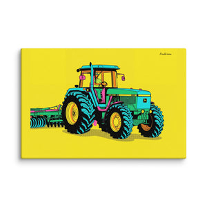 Furrow & Fields John Deere 4955 Pop Art | Canvas Quality Farmers Merch
