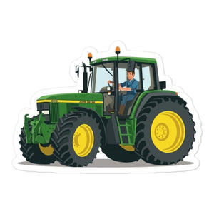 Furrow & Fields John Deere 6910 | Bubble-free stickers Quality Farmers Merch