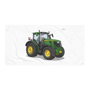 Furrow & Fields John Deere 6R 250 | Beach Towel Quality Farmers Merch