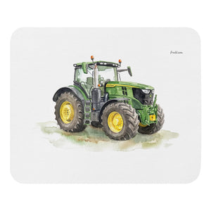 Furrow & Fields John Deere 6R 250 Watercolor | Mouse Mat Quality Farmers Merch