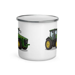 Furrow & Fields John Deere 8345R | Enamel Mug Quality Farmers Merch