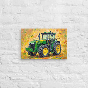 Furrow & Fields John Deere 8345R Splash Art | Canvas Quality Farmers Merch