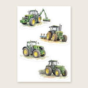 John Deere Watercolour No. 2 | Kiss-Cut Sticker Sheet