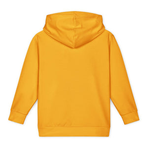 Furrow & Fields Kids All-Over Hoodie Best Little Digger JCB 3CX | Kids All-Over Hoodie Quality Farmers Merch