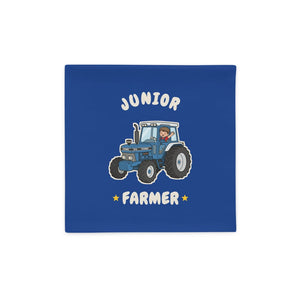 Furrow & Fields Kids Cushion Cover Junior Farmer Ford 7810 | Kids Cushion Cover Quality Farmers Merch