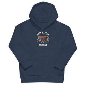 Furrow & Fields Kids Hoodie French Navy / 4Y Best Little Farmer Massey Ferguson 135 | Kids Hoodie Quality Farmers Merch