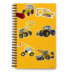 Furrow & Fields Kids Notebook JCB Kids School Notebook Quality Farmers Merch