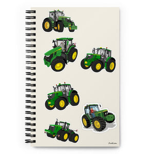 Furrow & Fields Kids Notebook John Deere Kids School Notebook No. 4 Quality Farmers Merch