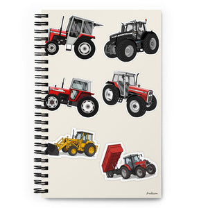 Furrow & Fields Kids Notebook Massey Ferguson Kids School Notebook No. 2 Quality Farmers Merch