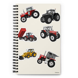 Furrow & Fields Kids Notebook Massey Ferguson Kids School Notebook No. 4 Quality Farmers Merch