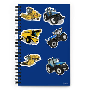 Furrow & Fields Kids Notebook New Holland Kids School Notebook No. 3 Quality Farmers Merch