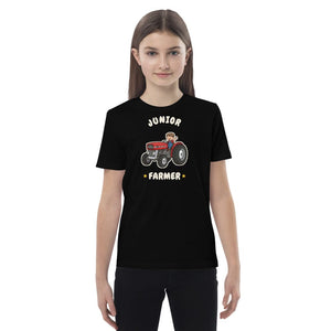 Furrow & Fields Kids Premium Tee Black / 3-4 Junior Farmer Massey Ferguson 135 | Kids Premium Tee Quality Farmers Merch