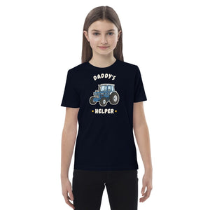 Furrow & Fields Kids Premium Tee French Navy / 3-4 Daddy's Helper Ford 7810 | Kids Premium Tee Quality Farmers Merch