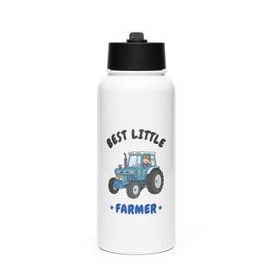 Furrow & Fields Kids Straw Bottle Best Little Farmer Ford 7810 | Kids Straw Bottle Quality Farmers Merch