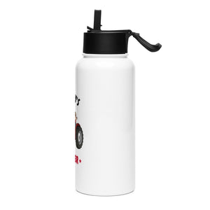 Furrow & Fields Kids Straw Bottle Daddy's Helper Massey Ferguson 135 | Kids Straw Bottle Quality Farmers Merch